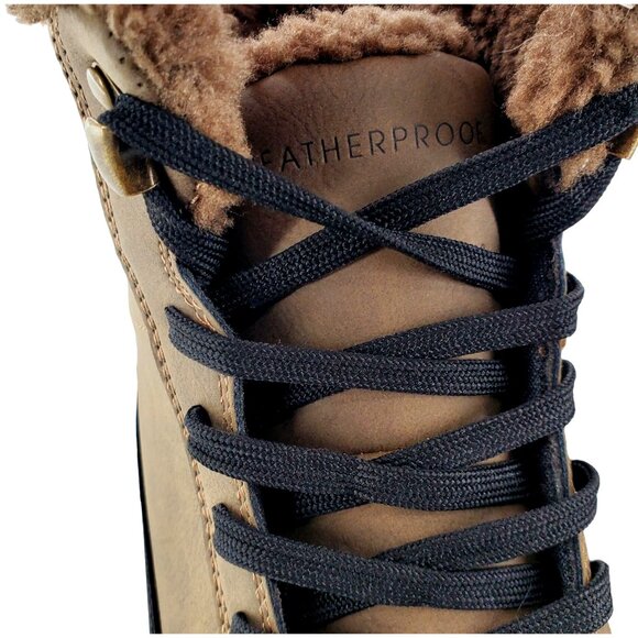 Weatherproof 10 Men Winter Boots Logjam Shearling Lace-up Outdoor Snow Shoes main image 12
